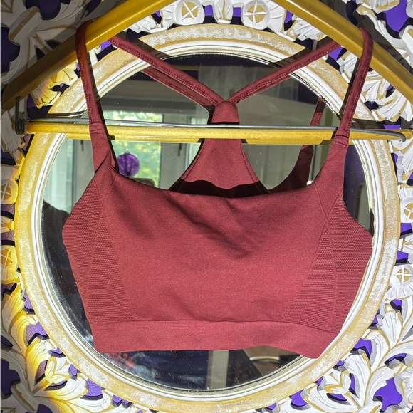 Sweaty Betty Other - Sweaty Betty Spirit Restored Yoga Bra Size Medium NWOT color:BURGANDY